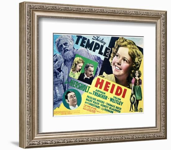 Heidi - Lobby Card Reproduction-null-Framed Photo