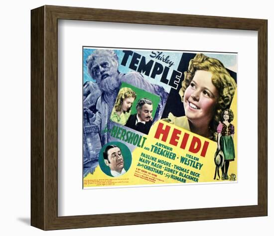 Heidi - Lobby Card Reproduction-null-Framed Photo