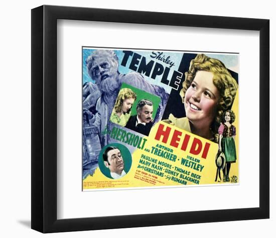 Heidi - Lobby Card Reproduction-null-Framed Photo