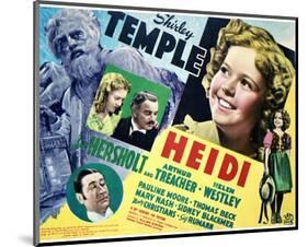 Heidi - Lobby Card Reproduction-null-Mounted Photo