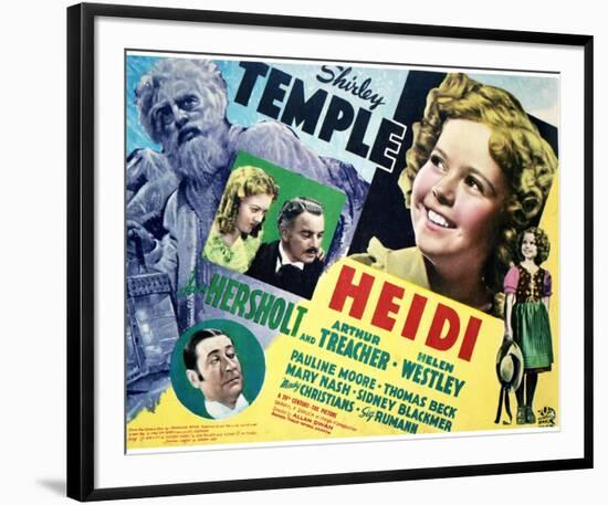 Heidi - Lobby Card Reproduction-null-Framed Photo