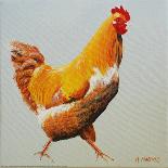 Blonde Chicken-Heidi Martin-Framed Art Print