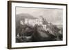 Heidleberg Castle, Heidleberg, Engraved by J.T.Willmore in 'The Pilgrims of the Rhine', Published…-David Roberts-Framed Giclee Print