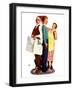 "Height Comparison,"January 28, 1933-Douglas Crockwell-Framed Giclee Print