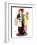 "Height Comparison,"January 28, 1933-Douglas Crockwell-Framed Giclee Print