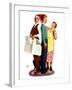 "Height Comparison,"January 28, 1933-Douglas Crockwell-Framed Giclee Print