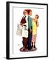 "Height Comparison,"January 28, 1933-Douglas Crockwell-Framed Giclee Print