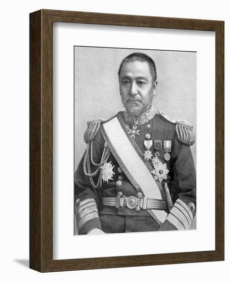 Heihachiro Togo, Japanese Naval Commander, Russo-Japanese War, 1904-5-null-Framed Giclee Print