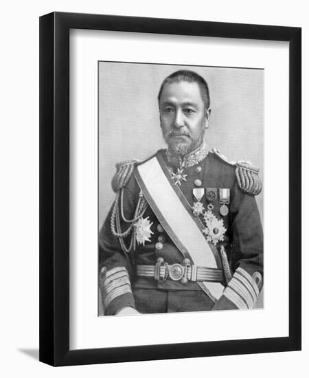 Heihachiro Togo, Japanese Naval Commander, Russo-Japanese War, 1904-5-null-Framed Giclee Print