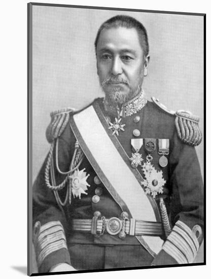 Heihachiro Togo, Japanese Naval Commander, Russo-Japanese War, 1904-5-null-Mounted Giclee Print