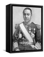 Heihachiro Togo, Japanese Naval Commander, Russo-Japanese War, 1904-5-null-Framed Stretched Canvas