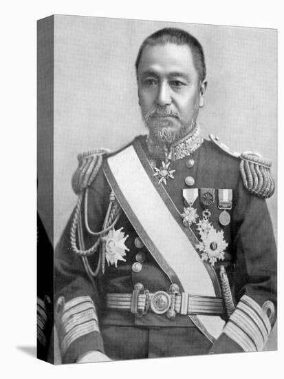 Heihachiro Togo, Japanese Naval Commander, Russo-Japanese War, 1904-5-null-Stretched Canvas