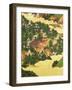 Heiji Uprising of 1159, Momoyama Period-Japanese School-Framed Giclee Print