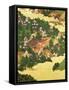 Heiji Uprising of 1159, Momoyama Period-Japanese School-Framed Stretched Canvas