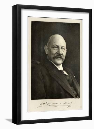 Heike Kamerlingh Onnes Dutch Physicist-null-Framed Art Print