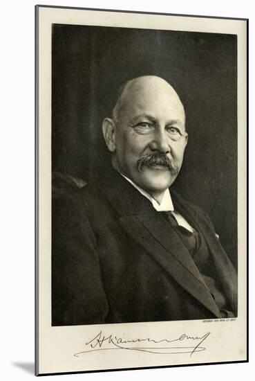 Heike Kamerlingh Onnes Dutch Physicist-null-Mounted Art Print