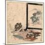 Heike Monogatari to Biwa to Tsuitate-Keisai Eisen-Mounted Giclee Print
