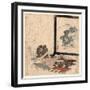 Heike Monogatari to Biwa to Tsuitate-Keisai Eisen-Framed Giclee Print