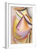 Heilandsgesicht: Neigender Kopf, 1923-Alexej Von Jawlensky-Framed Giclee Print