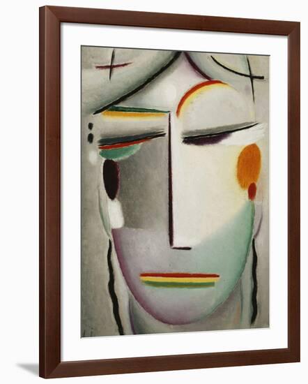 Heilandsgesicht: Remote King - Buddha Ii; Heilandsgesicht: Ferne Hohheit - Buddha Ii, C.1921-Alexej Von Jawlensky-Framed Giclee Print