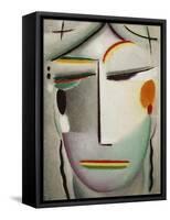 Heilandsgesicht: Remote King - Buddha Ii; Heilandsgesicht: Ferne Hohheit - Buddha Ii, C.1921-Alexej Von Jawlensky-Framed Stretched Canvas