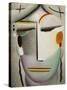 Heilandsgesicht: Remote King - Buddha II-Alexej Von Jawlensky-Stretched Canvas