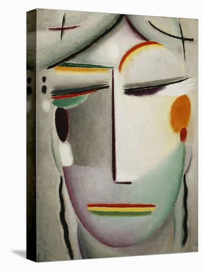 Heilandsgesicht: Remote King - Buddha II-Alexej Von Jawlensky-Stretched Canvas