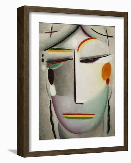 Heilandsgesicht: Remote King - Buddha II-Alexej Von Jawlensky-Framed Giclee Print