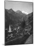 Heiligenblut and Grossglockner, Austria, C1900s-Wurthle & Sons-Mounted Photographic Print