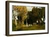 Heiliger Hain, 1886-Arnold Bocklin-Framed Giclee Print