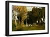 Heiliger Hain, 1886-Arnold Bocklin-Framed Giclee Print