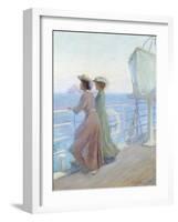 Heimfahrt (Nearing Home)-Abbott Fuller Graves-Framed Giclee Print