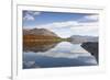 Heimgarten Mountain and Herzogstand Mountain Reflecting in Kochelsee Lake, Bavarian Alps-Markus Lange-Framed Photographic Print