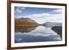 Heimgarten Mountain and Herzogstand Mountain Reflecting in Kochelsee Lake, Bavarian Alps-Markus Lange-Framed Photographic Print