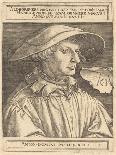 Self-Portrait, 1530-Heinrich Aldegrever-Framed Giclee Print