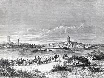 View of Kano City, Nigeria, 1851-Heinrich Barth-Giclee Print