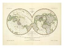 Die Isothermkurven Der Nordlichen Halbkugel, c.1838-Heinrich Berghaus-Art Print