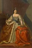 Portrait of Empress Catherine II (1729-179), 1770S-Heinrich Buchholz-Giclee Print