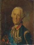 Portrait of the Field Marshal and Politician Count Burkhard Christoph Von Munnich (1683-176), 1764-Heinrich Buchholz-Framed Giclee Print