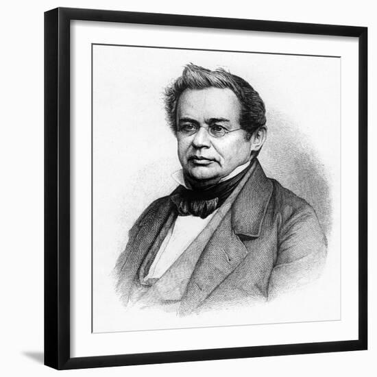 Heinrich Friedrich Emil Lenz, Russian-German Physicist, 19th Century-null-Framed Giclee Print