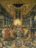 Das Letzte Abendmahl, Mitteltafel Vom Altar Der Frauenkirche in Muehlberg/Elbe-Heinrich Göding the Elder-Giclee Print