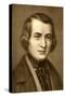 Heinrich Heine, German Poet-August Friedrich Pecht-Stretched Canvas