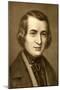 Heinrich Heine, German Poet-August Friedrich Pecht-Mounted Giclee Print