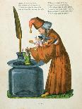 The Dreadful Story About Harriet and the Matches "She Burns All Over Everywhere"-Heinrich Hoffmann-Art Print