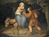 The Flight Into Egypt, 1822-Heinrich Maria Von Hess-Giclee Print