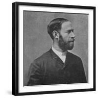 Heinrich Rudolf Hertz, German Physicist-Science Source-Framed Giclee Print