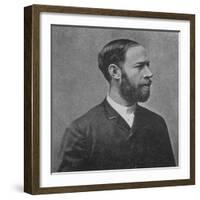 Heinrich Rudolf Hertz, German Physicist-Science Source-Framed Giclee Print