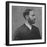 Heinrich Rudolf Hertz, German Physicist-Science Source-Framed Giclee Print