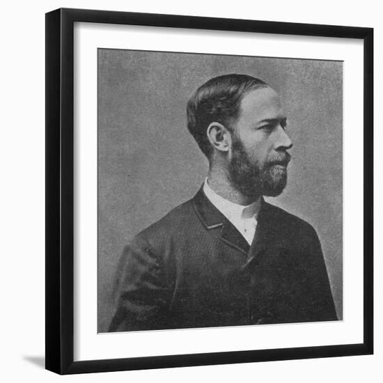 Heinrich Rudolf Hertz, German Physicist-Science Source-Framed Giclee Print