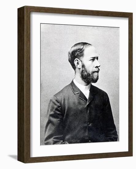 Heinrich Rudolph Hertz-German photographer-Framed Giclee Print